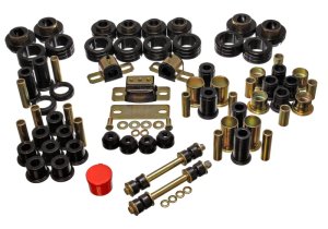 GMC S-15 Pickup Suspension Bushing Kit - Energy Suspension - Hyper-Flex System - Black - `82-`04